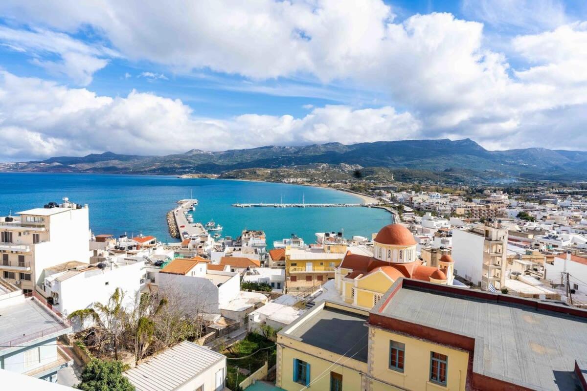 Sitia Panoramic Penthouse - Close To Sandy Beach - Private Parking Exteriér fotografie